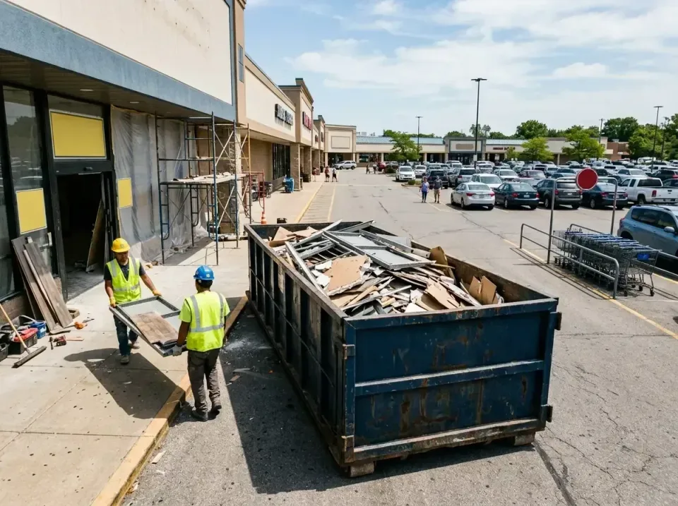 retail-store-renovation-debris-003 — frequently asked questions, Roll-off Dumpster Rentals in Plainview, MN